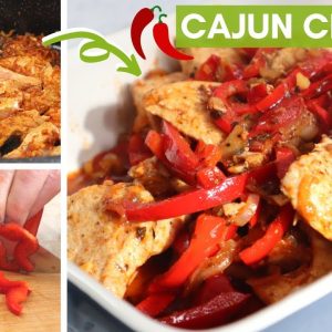 Cajun Chicken Recipe: Simple Low Carb / Keto Dinner FULL of heat!