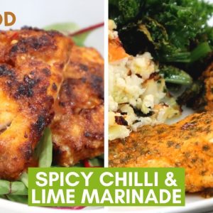 Chilli & Lime Cod/Chicken Marinade: Refreshing Keto Dinner