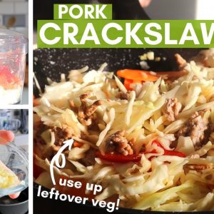 Easy Crackslaw Recipe: Best way to use up leftover veg!