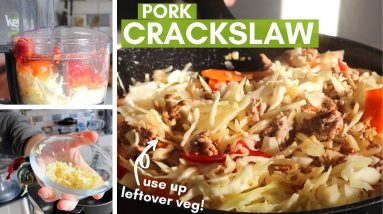 Easy Crackslaw Recipe: Best way to use up leftover veg!