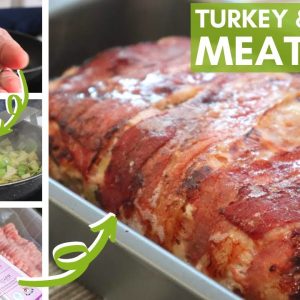Easy Turkey & Bacon Meatloaf: Budget-Friendly Keto Dinner!