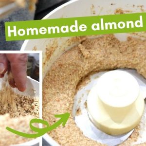 How to make almond butter: Using a food processor!