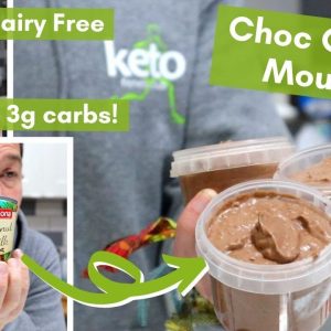 KETO CHOC ORANGE MOUSSE! - Dairy Free & just 4 ingredients!