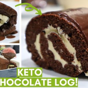 Keto Chocolate Log Recipe: Perfect Easter Dessert!