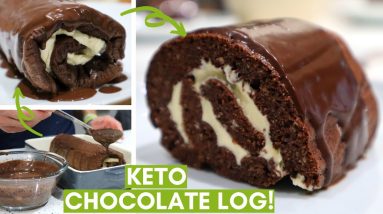 Keto Chocolate Log Recipe: Perfect Easter Dessert!