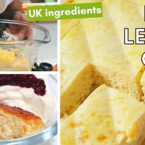 Keto Lemon Cake Recipe: UK ingredients & under 3g carbs!