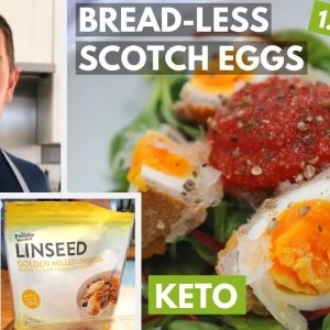 Keto Scotch Eggs Recipe! // 1.3g Carbs, simple & easy to make