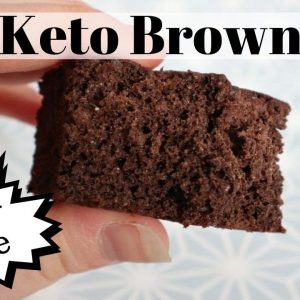 Nut-free Keto Brownies Recipe - low carb sweet treat!