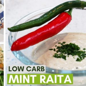 Sandie's Mint Raita Recipe // Low Carb & Keto