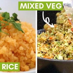 Swede / Mixed Veg 'Rice' - Great way to use up leftover veg!