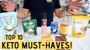 TOP 10 Keto Ingredients & Where To Buy Them!