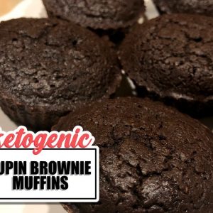 Lupin Brownie Muffins || The Keto Kitchen
