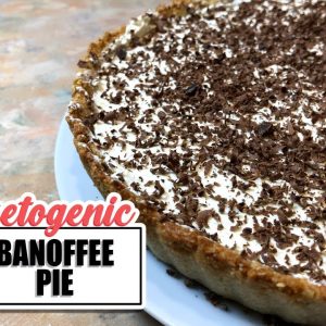 Banoffee Pie || 🎄 12 Days of Keto Christmas 🎄