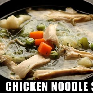 Keto Chicken Noodle Soup just as GOOD as Mum's