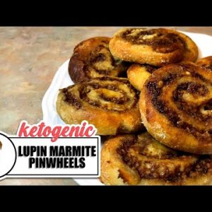 Lupin Marmite Pinwheels (Fathead) || The Keto Kitchen UK