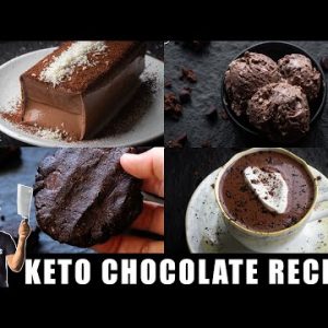 4 Amazing Keto Chocolate Dessert Recipes