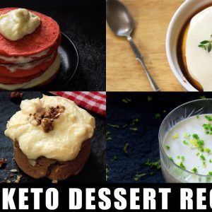 4 Keto desserts that are NOT CHOCOLATE