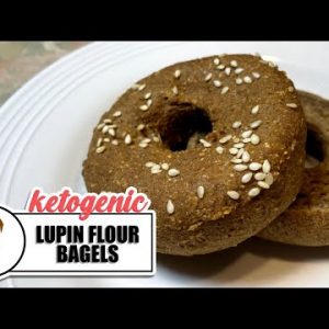 Lupin Flour Bagels || The Keto Kitchen UK