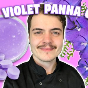 Violet Flavoured Panna Cotta || The Keto Kitchen UK