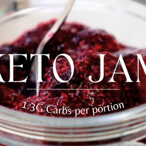 4-ingredient Berry 'Jam' // Low Carb UK Recipe