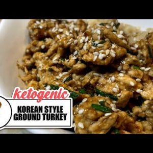 Korean Style Ground Turkey || The Keto Kitchen UK