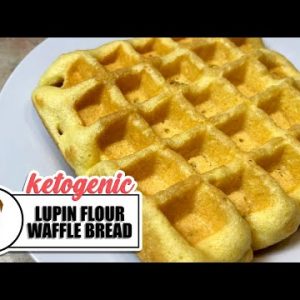 Lupin Flour Waffle Bread || The Keto Kitchen UK