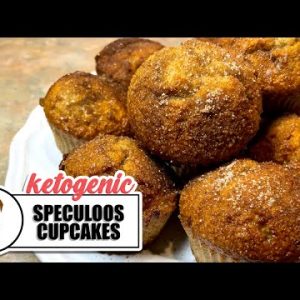 Speculoos Cupcakes || The Keto Kitchen UK