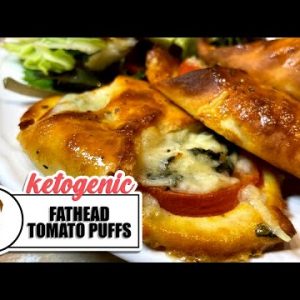 Fathead Tomato Puffs [Coconut Flour] || The Keto Kitchen UK