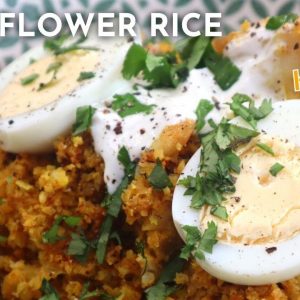 Low Carb Kedgeree Recipe: Broccoli & Cauliflower Rice