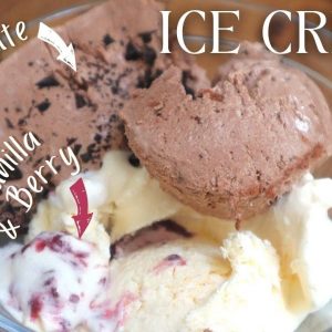 Keto Ice Cream: No-churn / No Ice Cream Maker Required // Keto UK Recipe