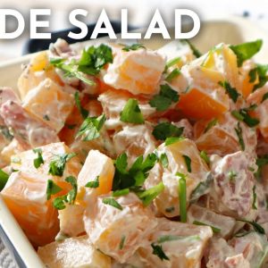 Swede Salad: Low Carb Potato Salad Alternative!