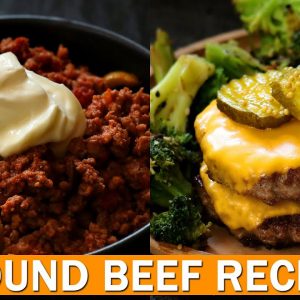 Ground beef recipes - 6 AWESOME ones to try!