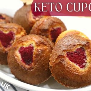 Simple Keto Cupcake Recipe // UK Ingredients & dairy free alternative