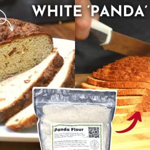 "White Panda Bread" recipe using Panda Flour: first version of this recipe!