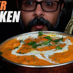 how to make AUTHENTIC butter chicken (restaurant style)