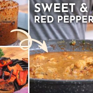 Sweet & Spicy Red Pepper Paste // Low Carb Coconut Curry Sauce Recipe