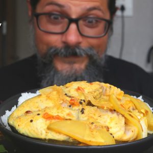 Fruit & Fish? This raw mango fish curry from Kerala will give you a new perspective