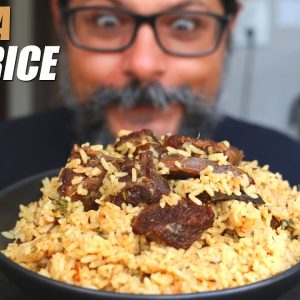DELICIOUS Meat Rice Dish from Kerala - Erachi Choru