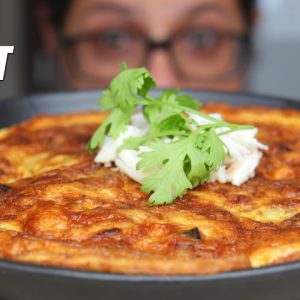 Delicious Crab Omelet from Tamil Nadu (Nandu Omelette)
