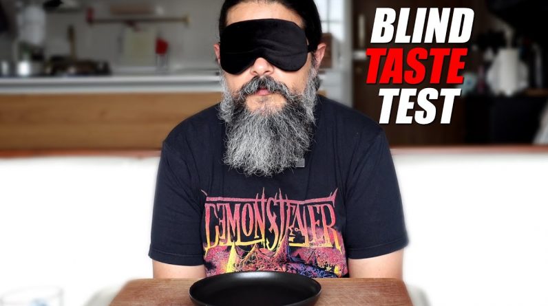 Masterchef Australia Style Cube Taste Test ..... BLINDFOLDED!